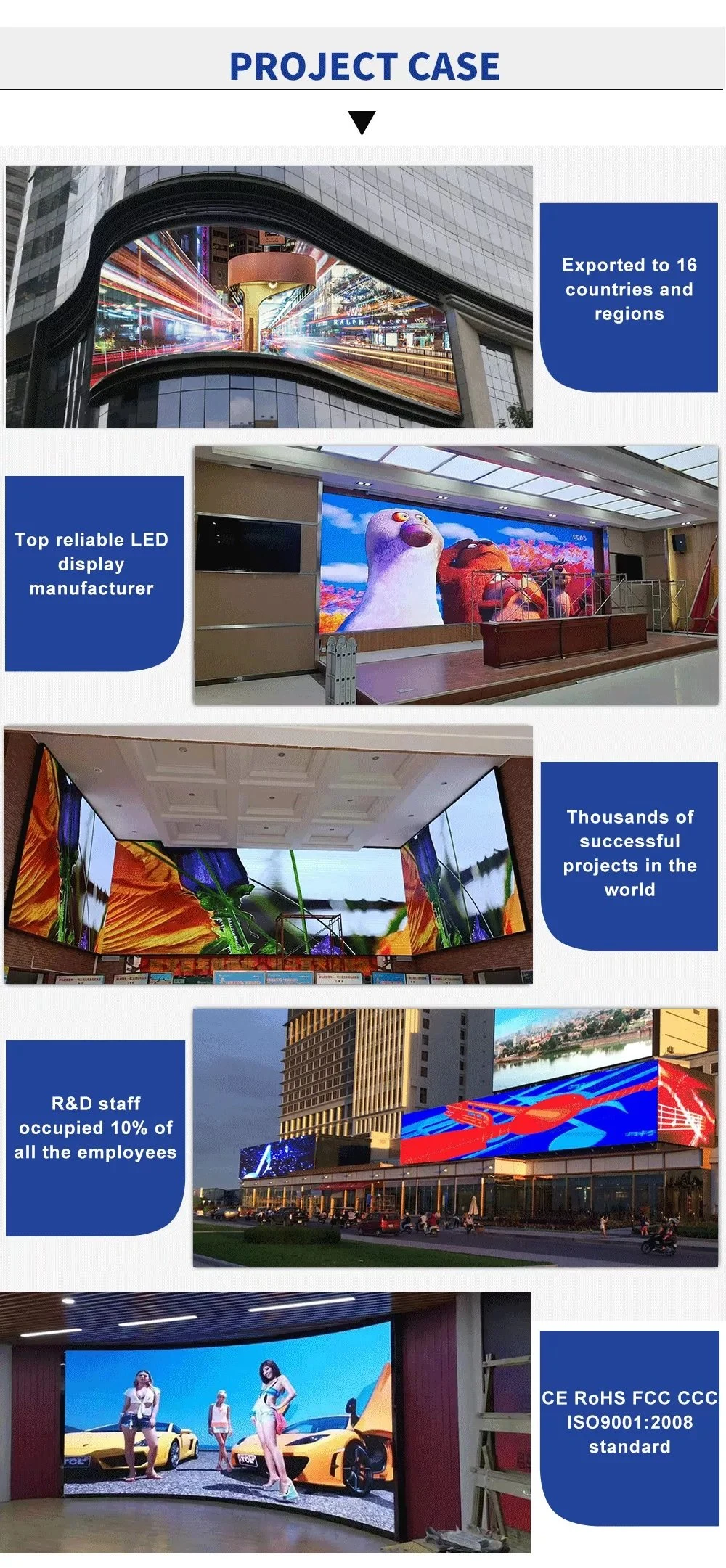 DIP / SMD HD P3 P4 P5 P6 P8 P10 P16 P20 Outdoor LED Display/ LED Screen / Rental LED Display Trade Assurance Service