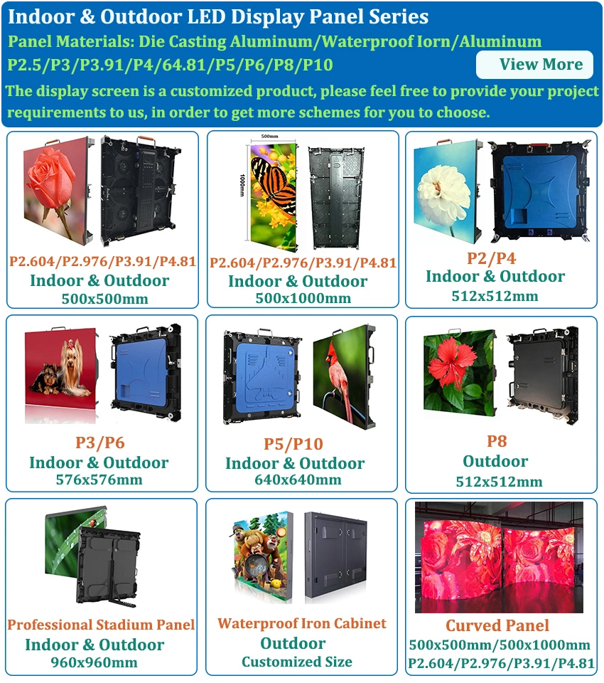 Front Open Service LED Display Front Maintenance Display Outdoor Customized LED Display P4 P5 P6 P8 Front Service LED Display