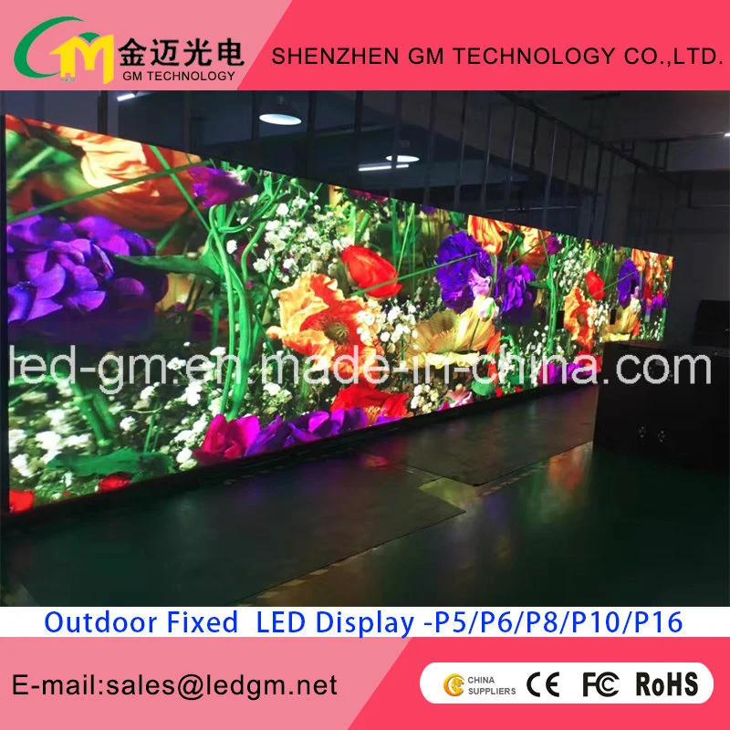 Long Lifespan Outdoor P10 SMD/DIP LED Display Full Color