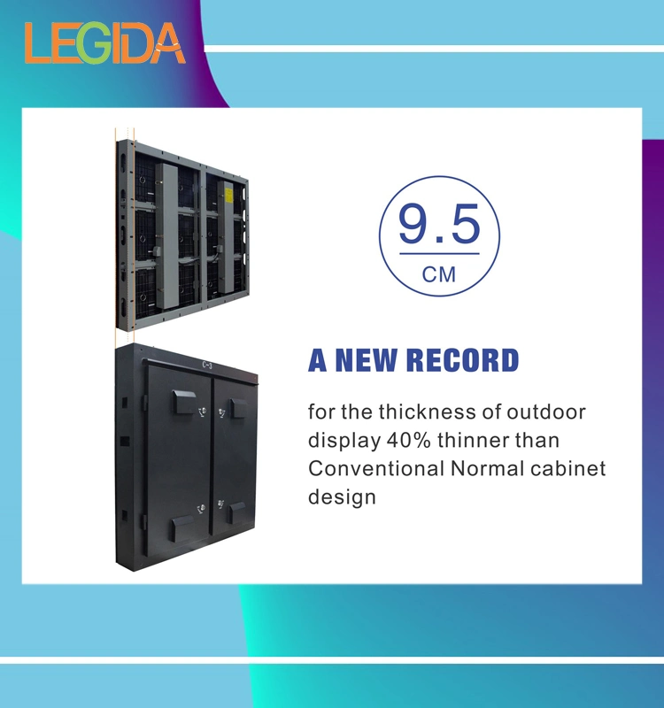 Legida B PRO P10 Energy Saving Outdoor LED Advertising Screen High Brightness DIP Billboard Full Color LED Display Panel Price Board