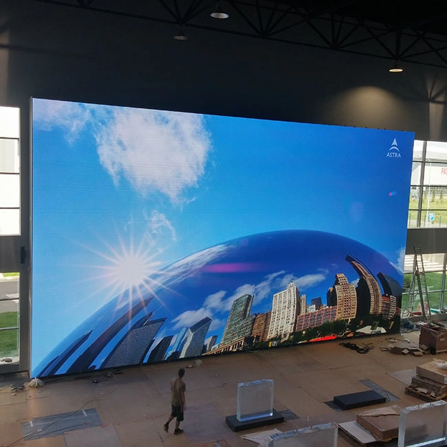 P1.579 Fine Pixel Pitch LED Screen HD Indoor Hire Rental LED Display Cabinet 480X480X88mm