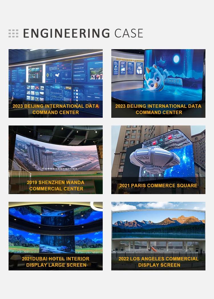 Indoor Fine Pixel Pitch HD P1.2 P1.5 P1.6 P1.8 LED Display Modules LED Panels